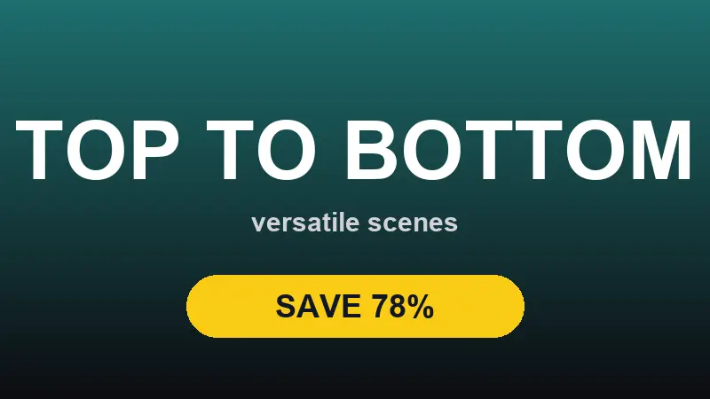 Top to Bottom discount – 40% off